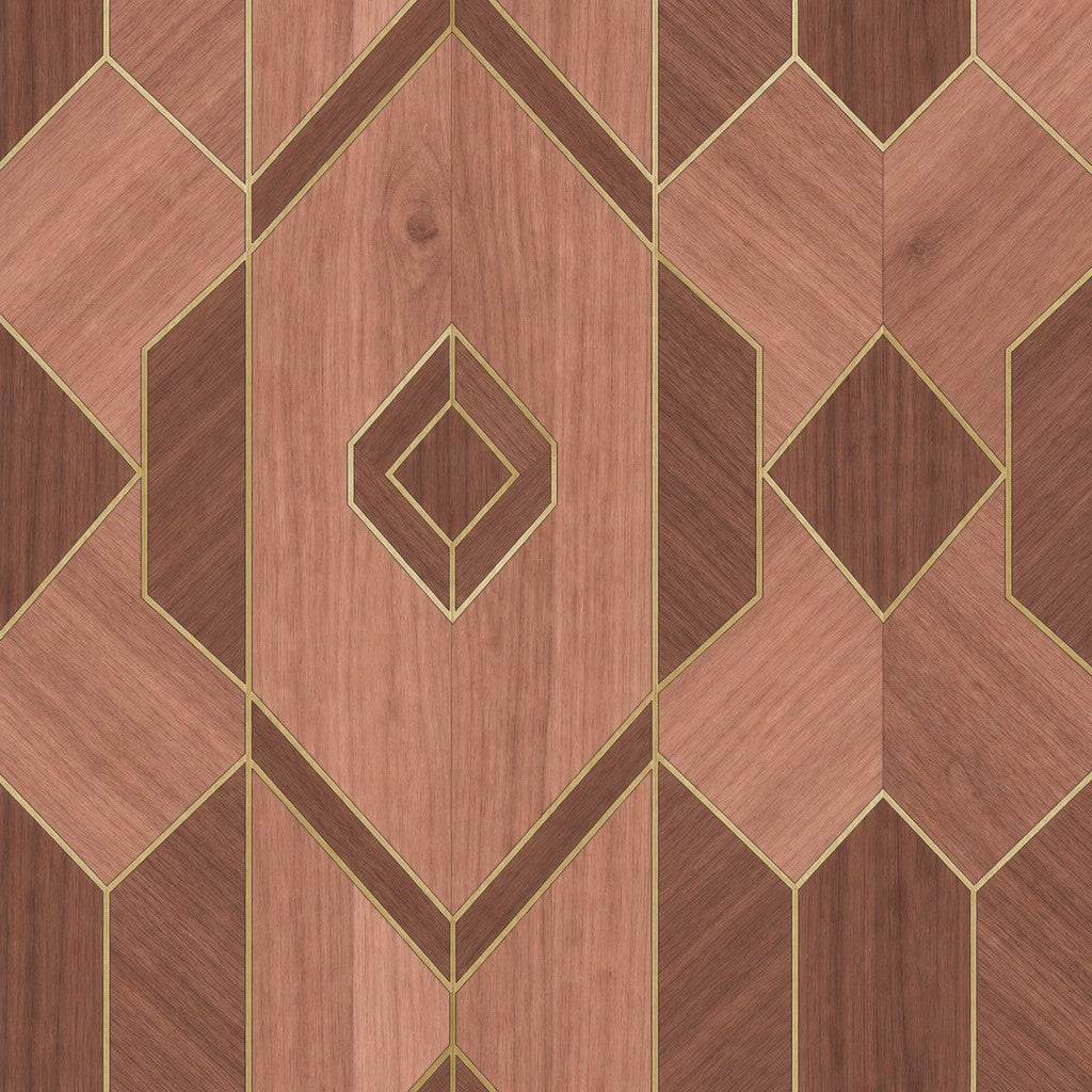 Blush Rosewood Wallpaper Mural product view