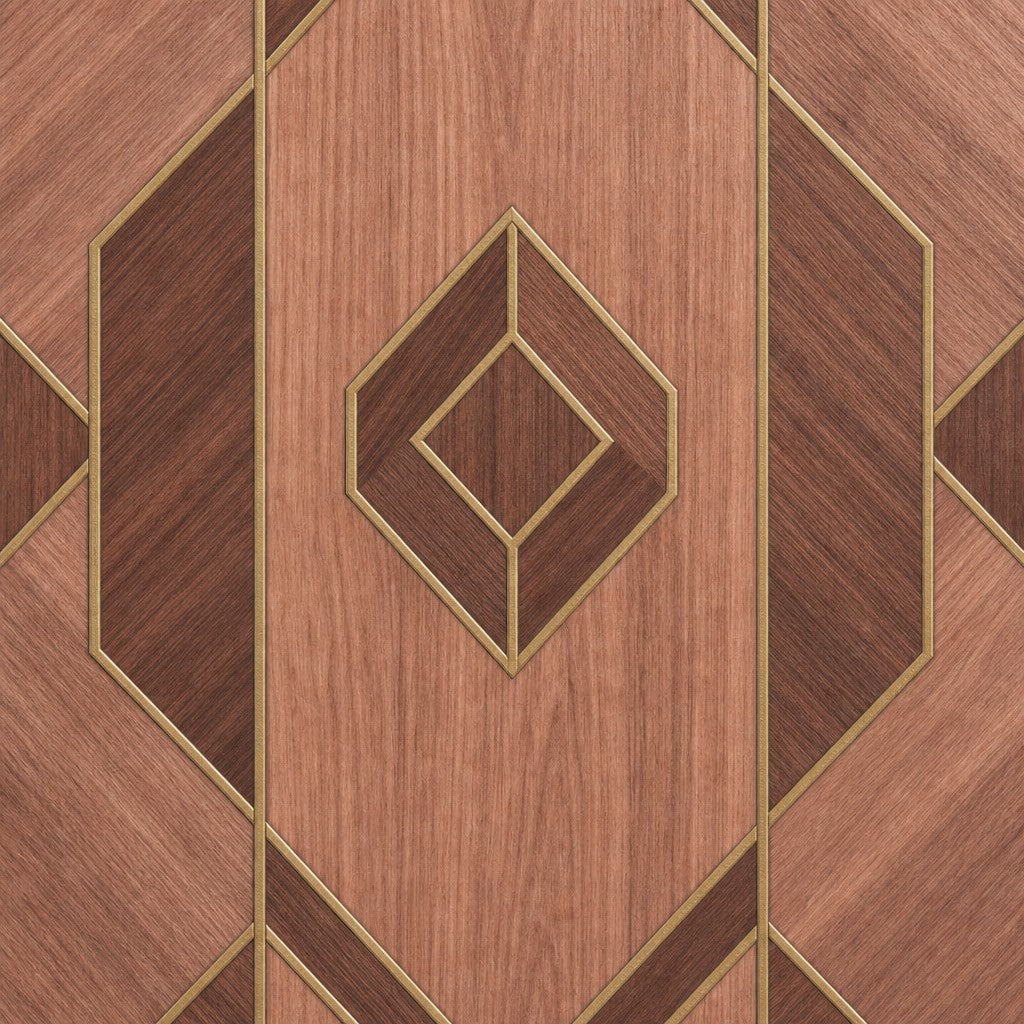 Blush Rosewood Wallpaper Mural product view