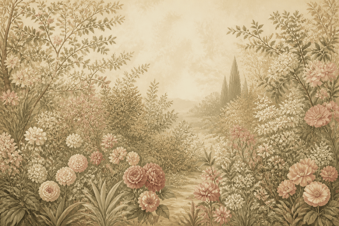 Blush Vintage Wallpaper Mural product view