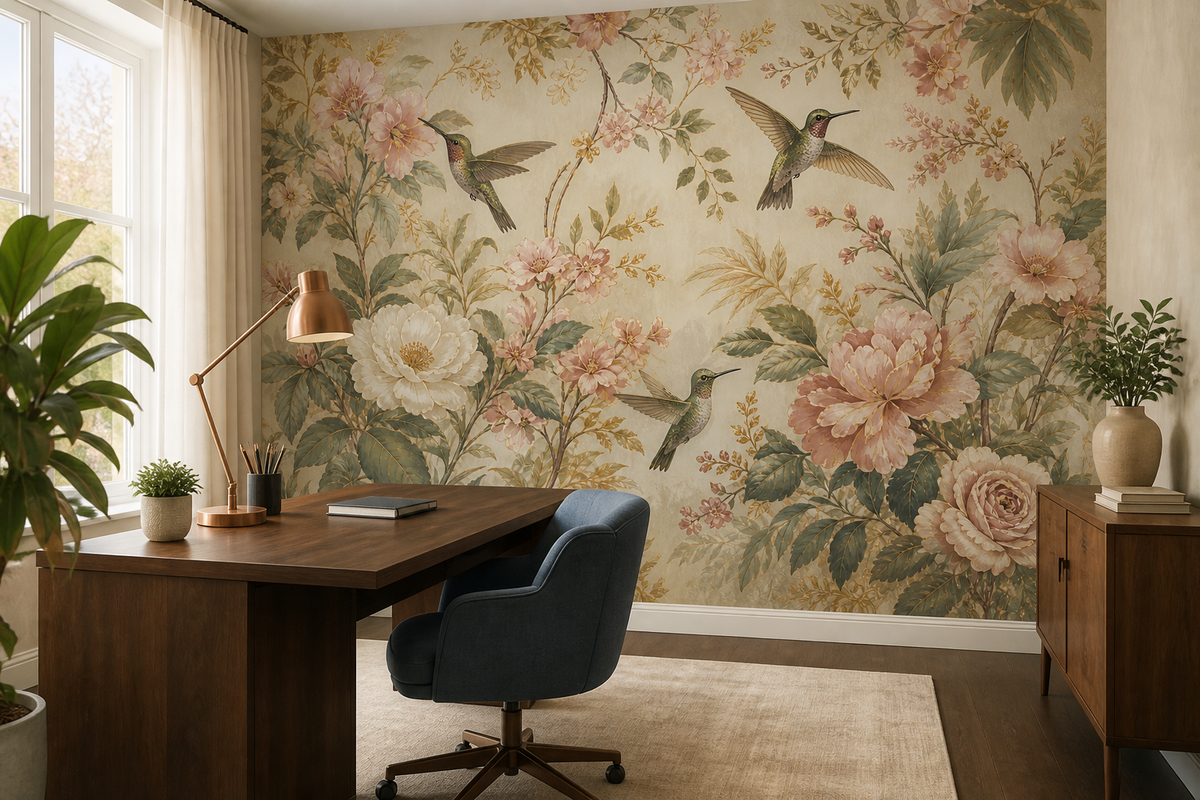 Blush Design Wallpaper Mural product view