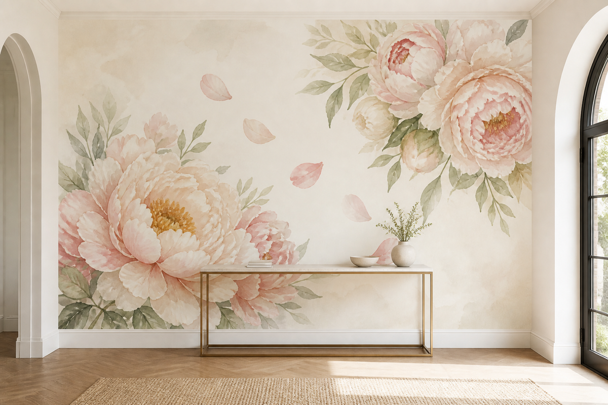Blush Design Wallpaper Mural product view