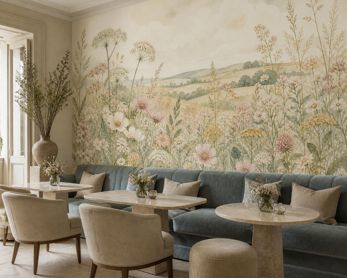 Blush Design Wallpaper Mural product view