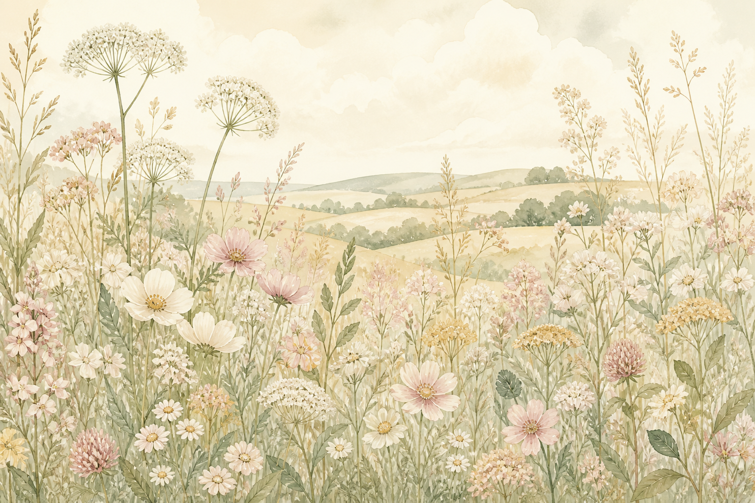 Blush Design Wallpaper Mural