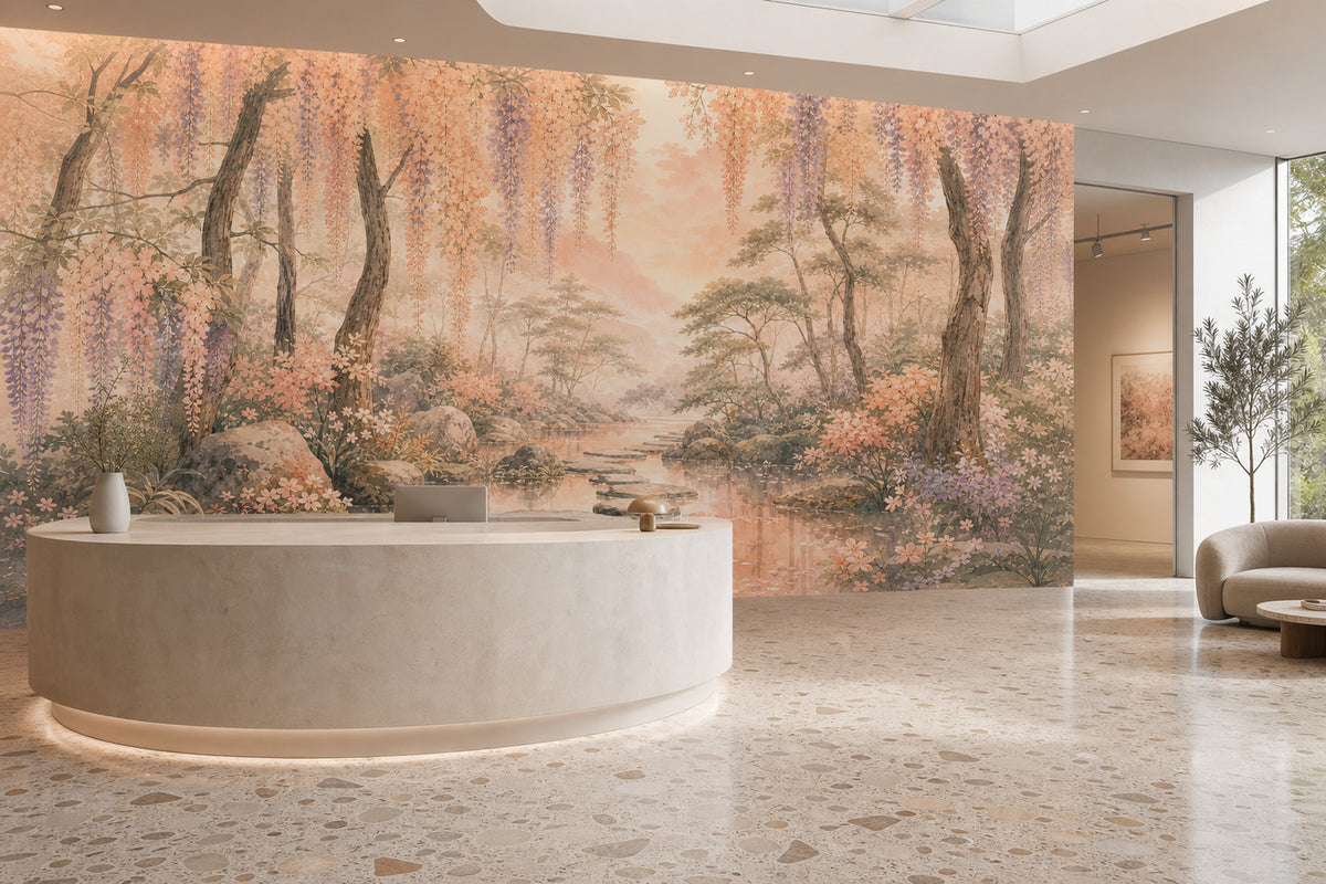 Blush Design Wallpaper Mural product view