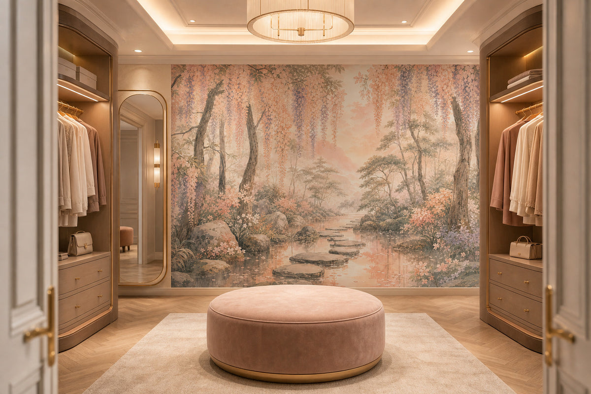 Blush Design Wallpaper Mural product view