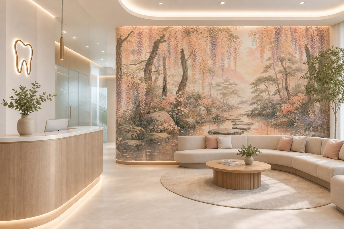 Blush Design Wallpaper Mural product view