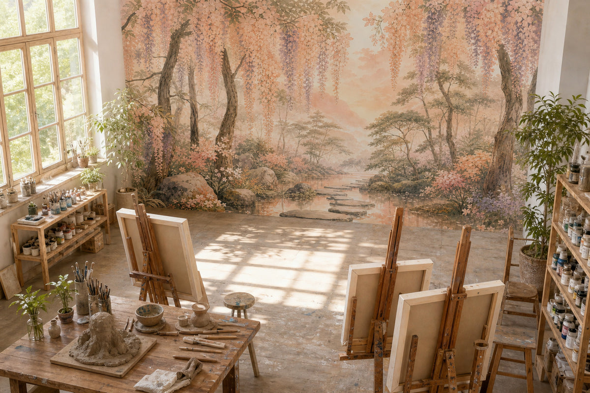 Blush Design Wallpaper Mural product view