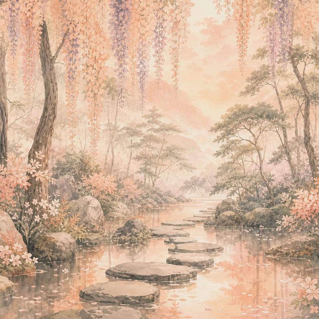 Blush Design Wallpaper Mural product view