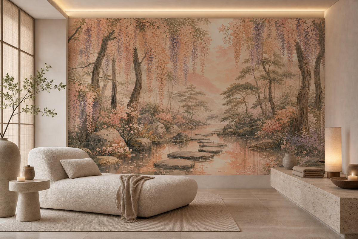 Blush Design Wallpaper Mural product view