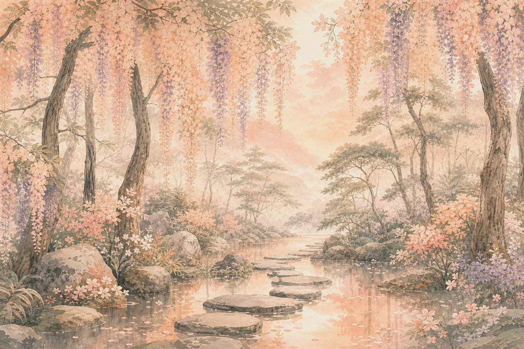 Blush Design Wallpaper Mural product view