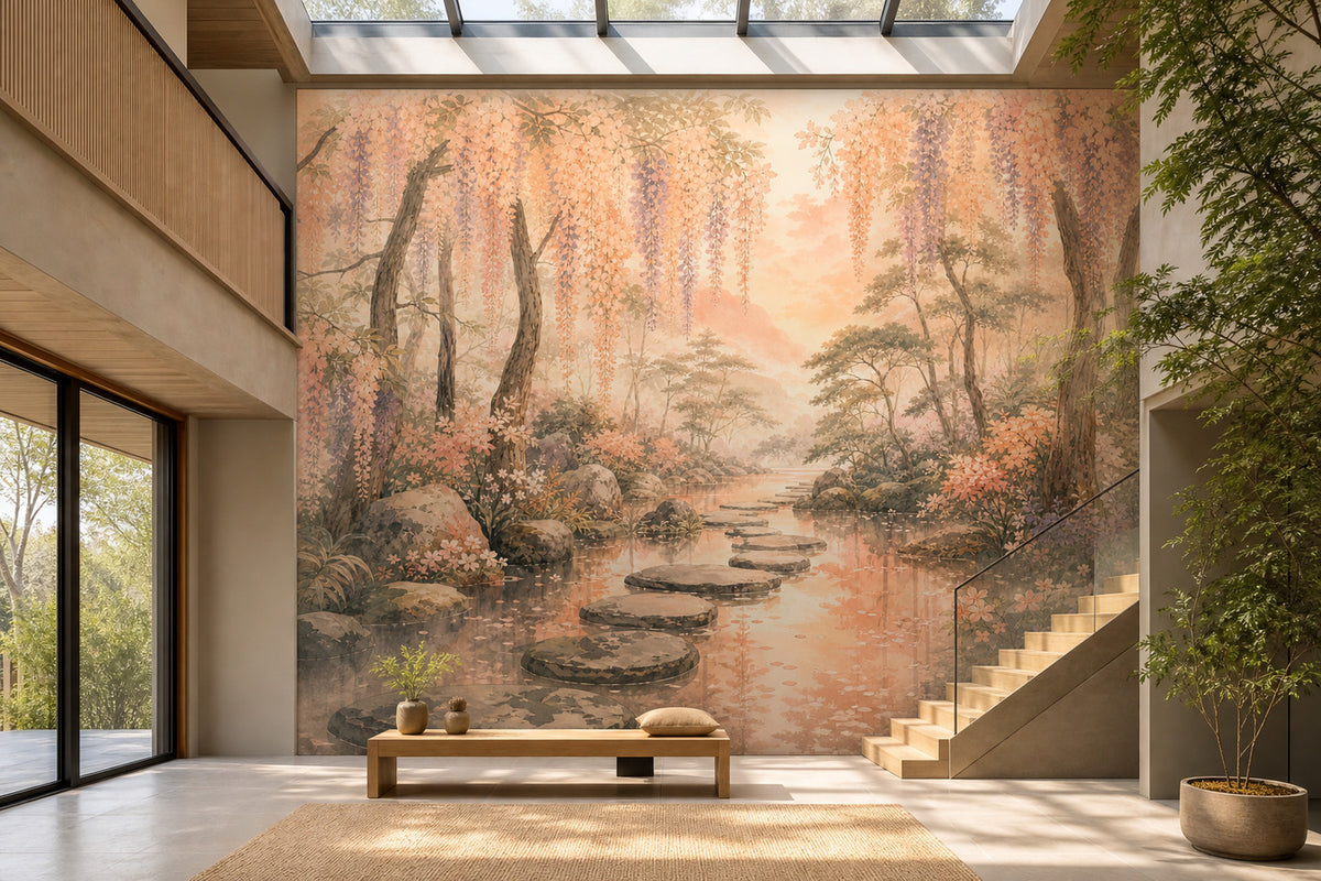 Blush Design Wallpaper Mural product view