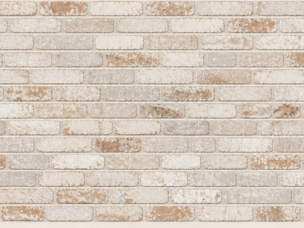 White Brick Wallpaper Mural product view