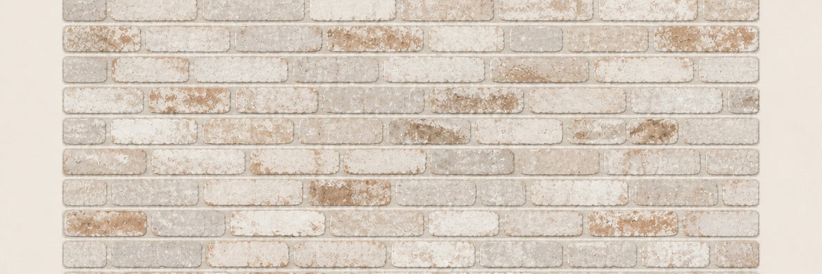 White Brick Wallpaper Mural product view