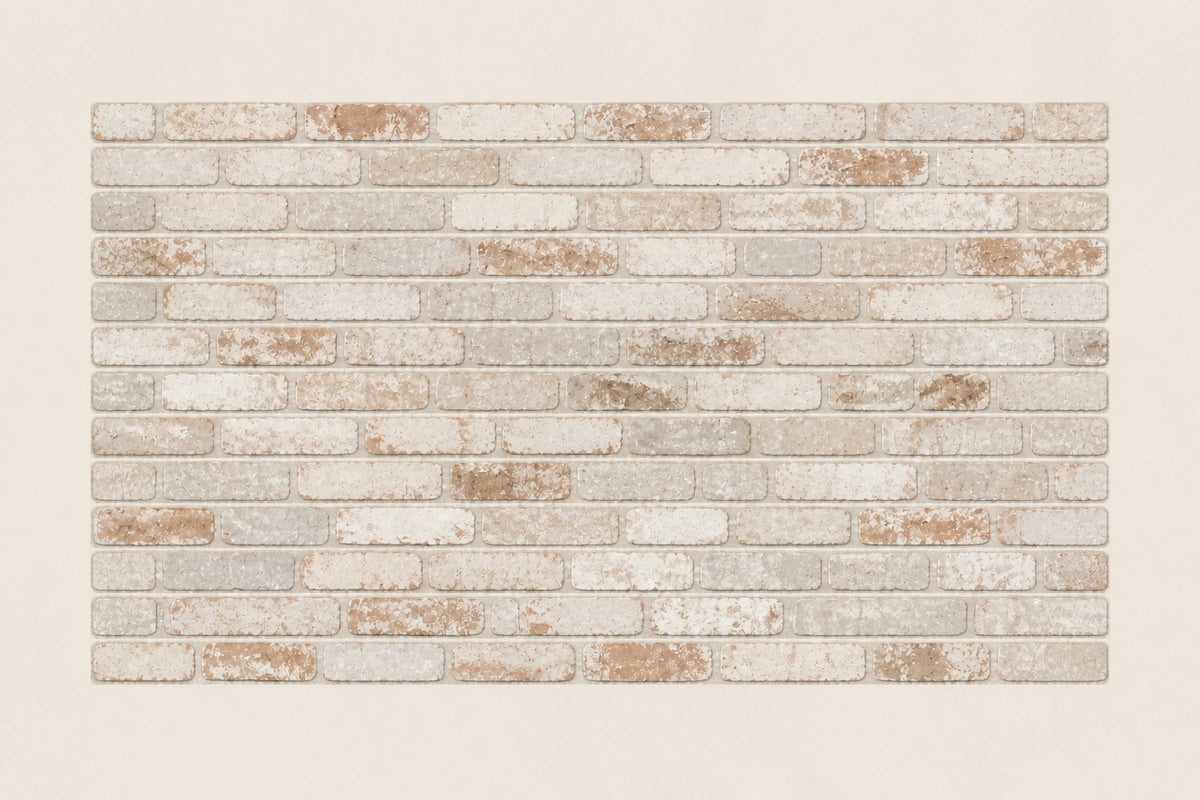 White Brick Wallpaper Mural product view