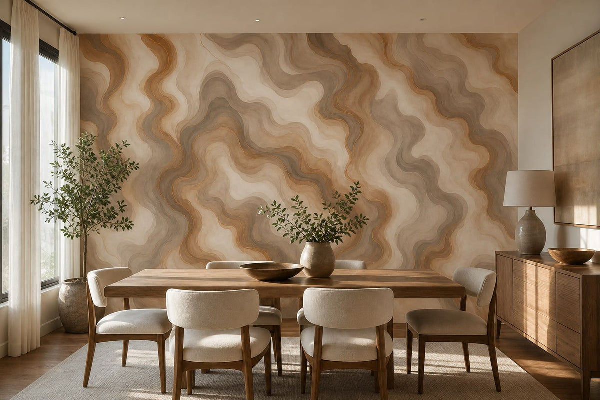 Bronze Smoke Wallpaper Mural product view