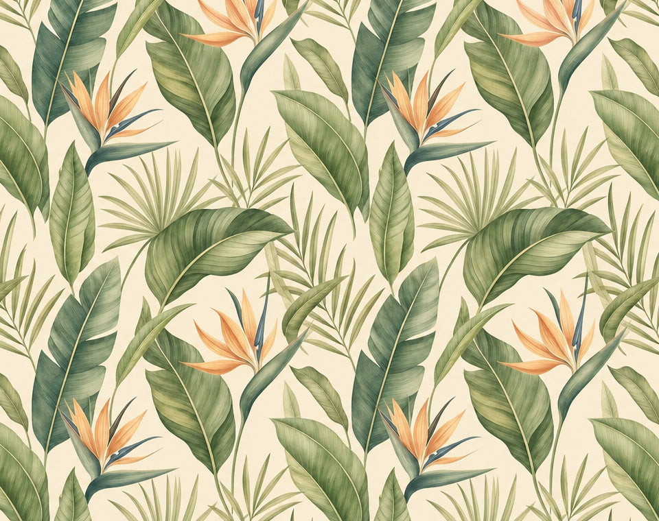 Brown Bird Of Wallpaper Mural product view