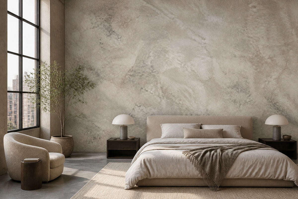 Brown Concrete Wallpaper Mural product view