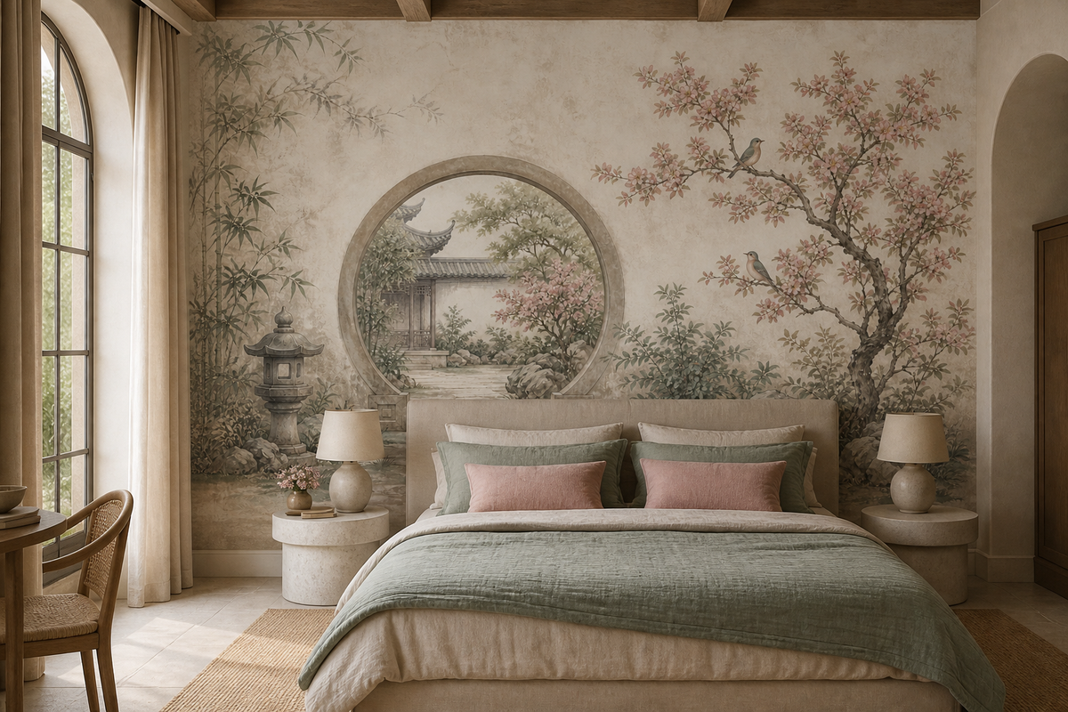 Brown Design Wallpaper Mural product view