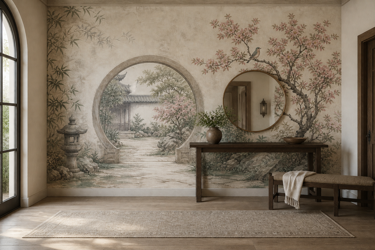 Brown Design Wallpaper Mural product view