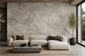 Brown Concrete Wallpaper Mural