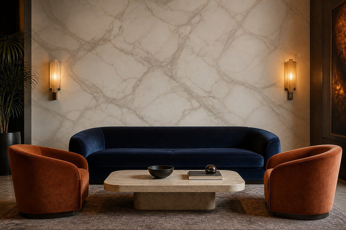 Brown Design Wallpaper Mural product view