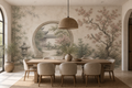 Brown Design Wallpaper Mural
