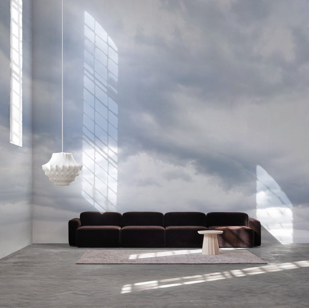 Soft Overcast Sky Mural Wallpaper