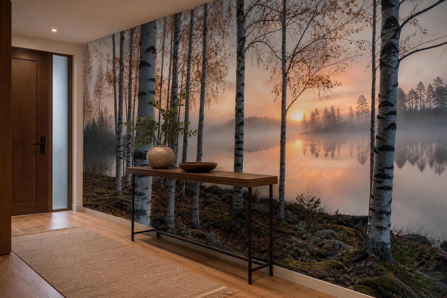 Charcoal Design Wallpaper Mural