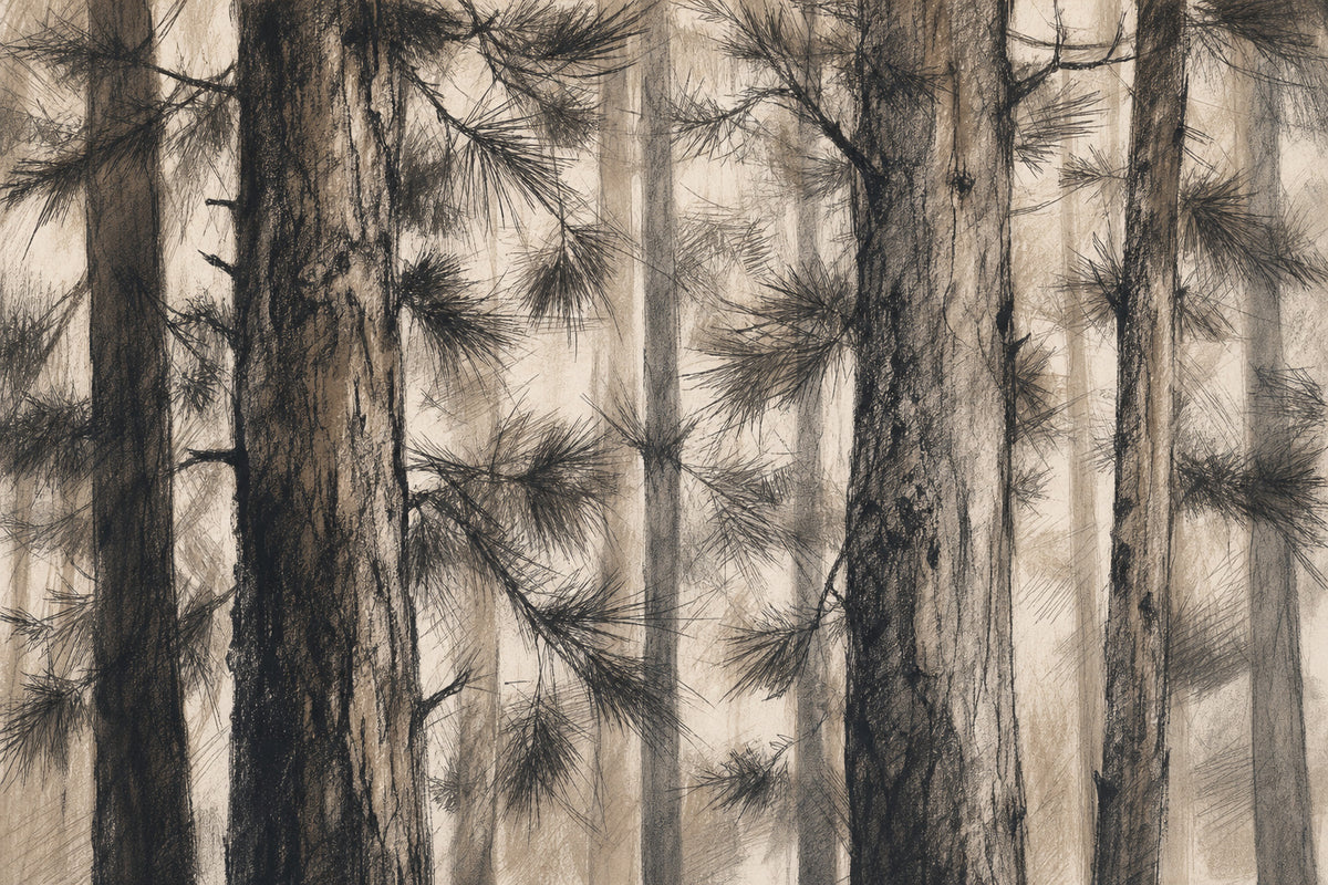 Charcoal Design Wallpaper Mural product view