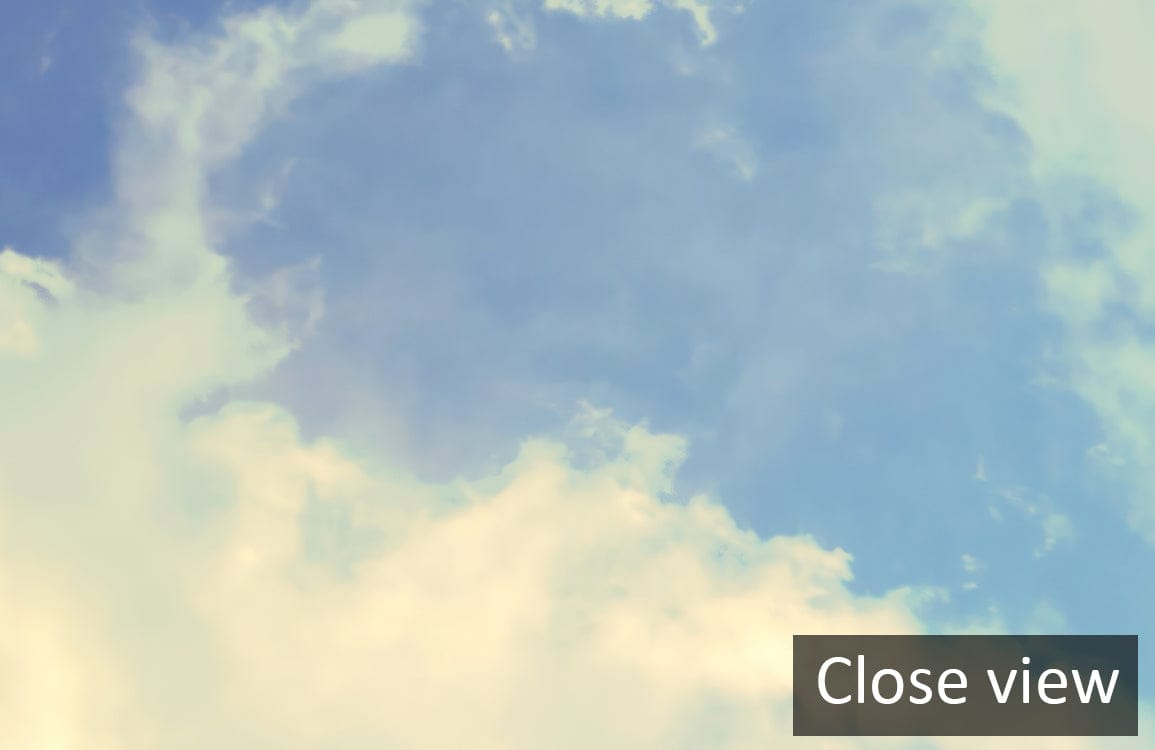 Morning Sky Haze Mural Wallpaper