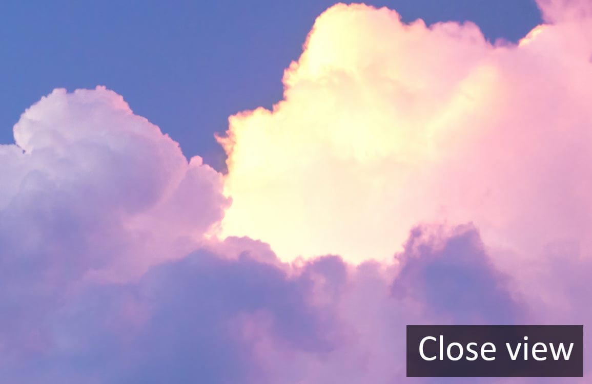 Pastel Dream Sky Mural Wallpaper