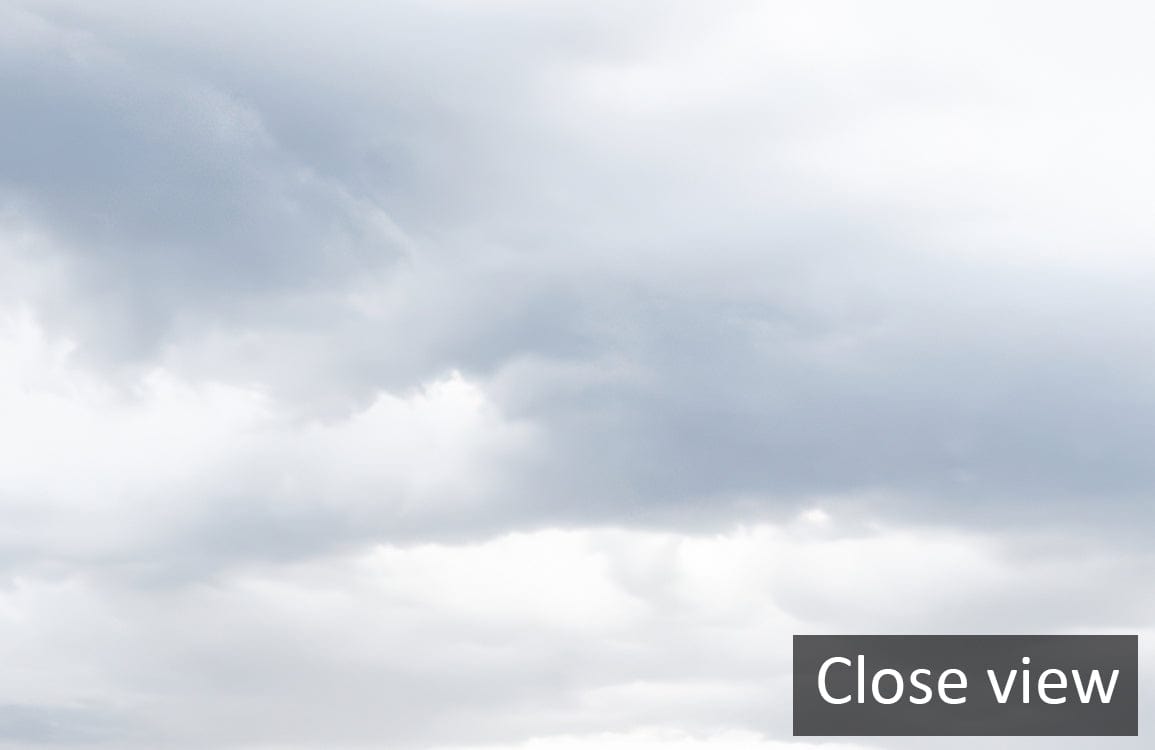 Soft Overcast Sky Mural Wallpaper