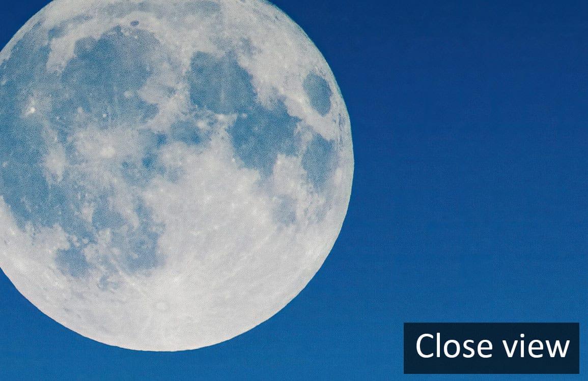 Lunar Twilight Serenity Mural Wallpaper