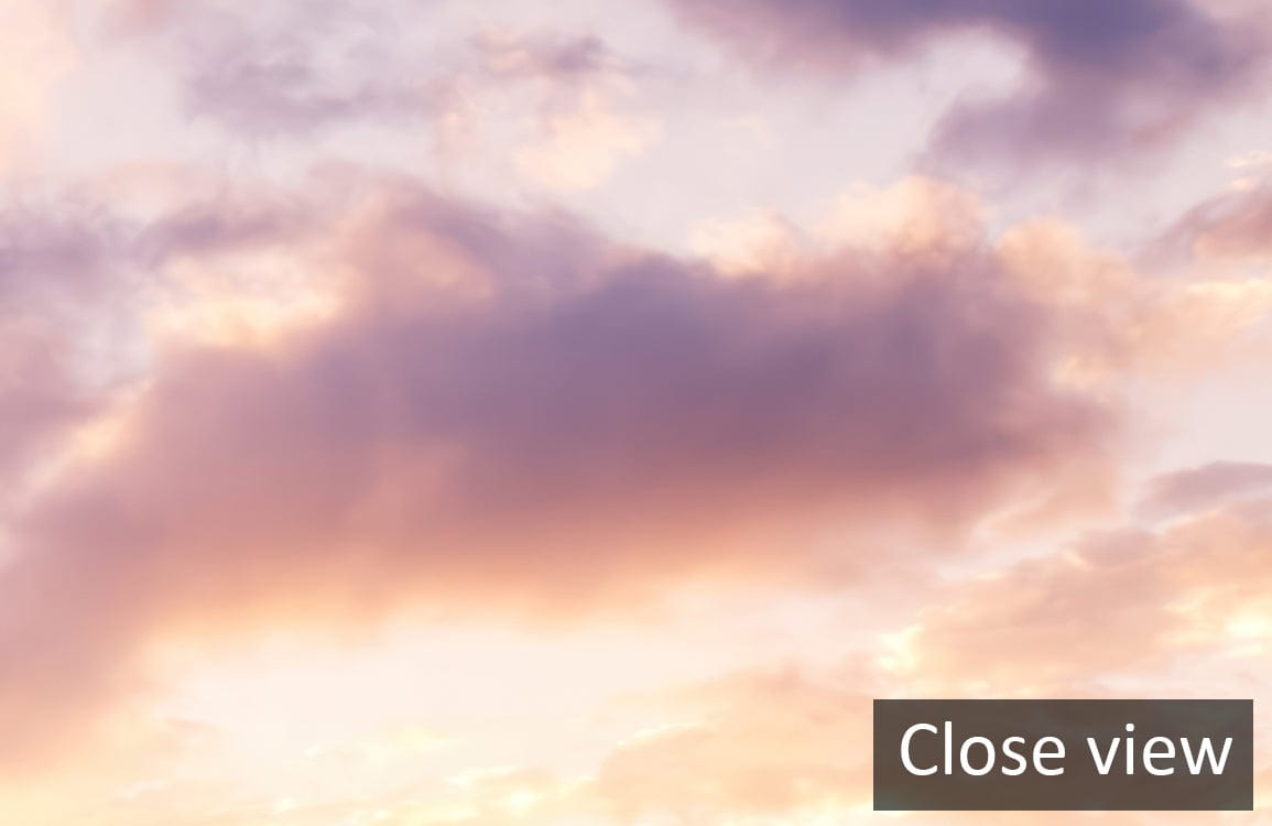 Twilight Cloudscape Mural Wallpaper