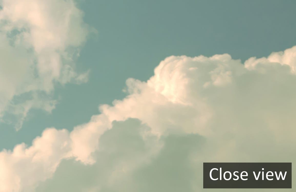 Warm Light Sky Mural Wallpaper