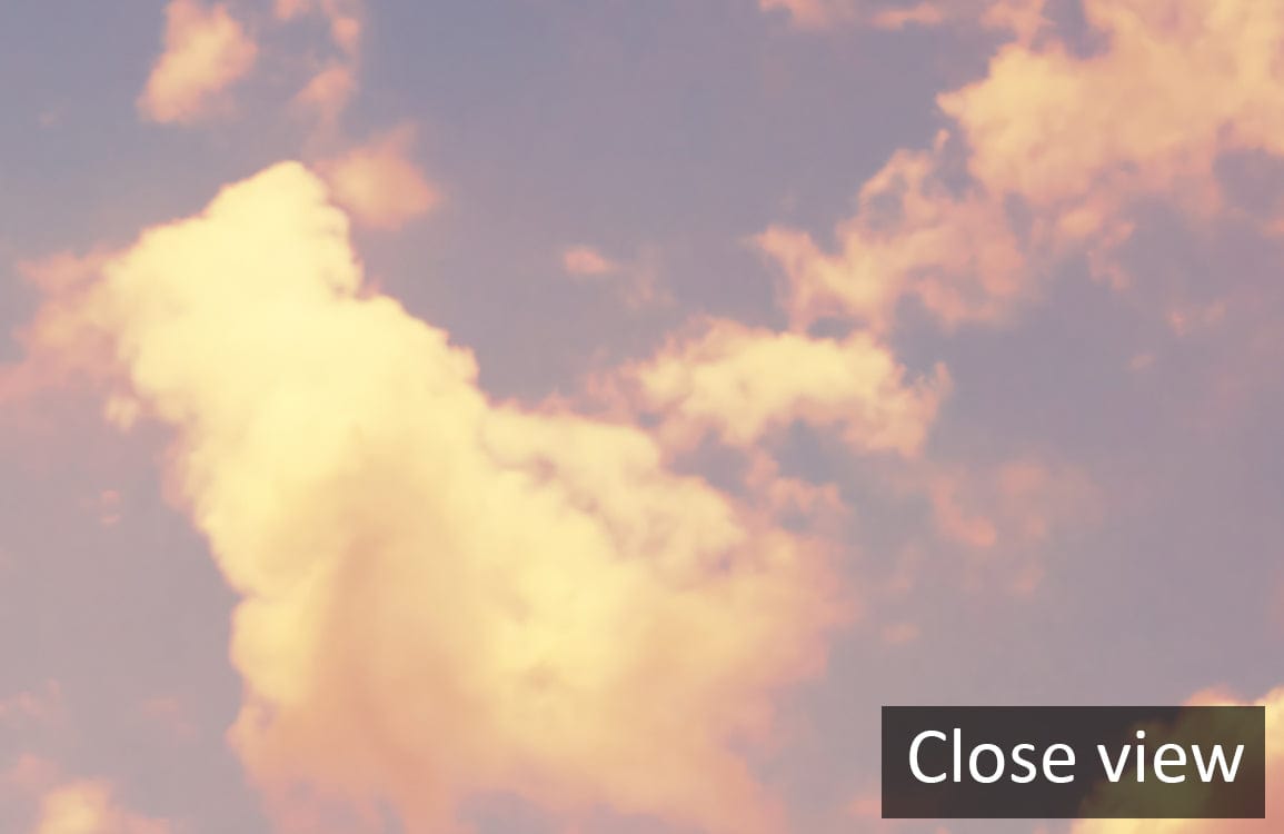 Rosy Dusk Dream Mural Wallpaper