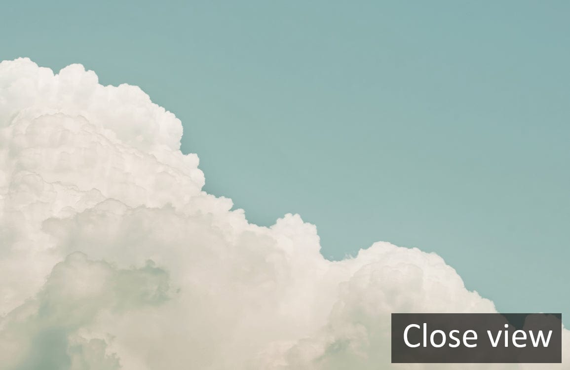 Minimal Cloud Horizon Mural Wallpaper