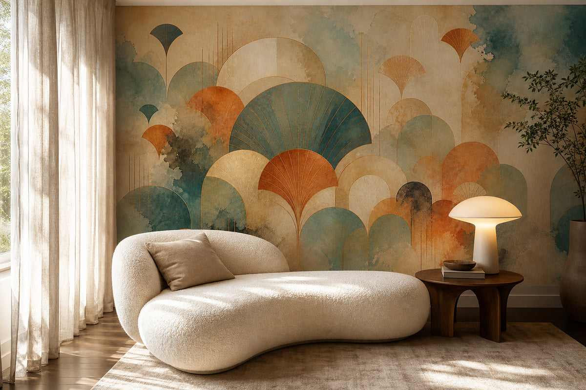Copper Bar Wallpaper Mural product view