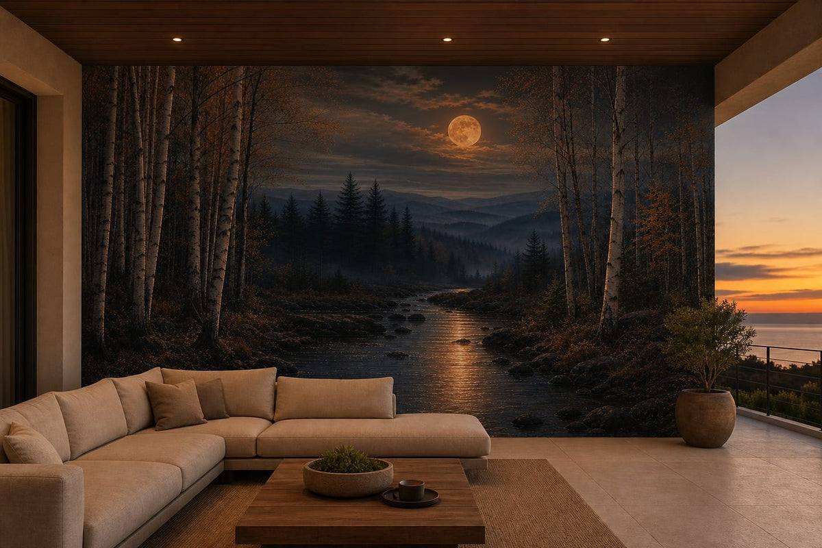 Copper Moon Wallpaper Mural product view