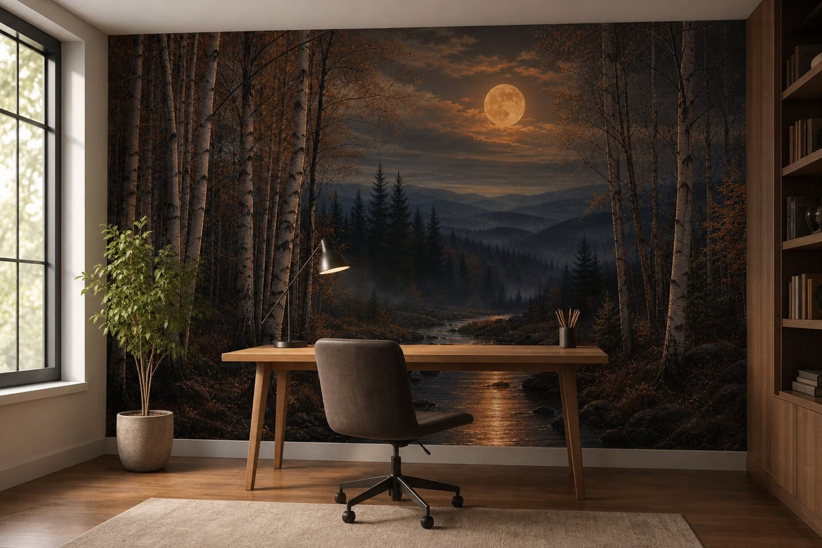 Copper Moon Wallpaper Mural product view