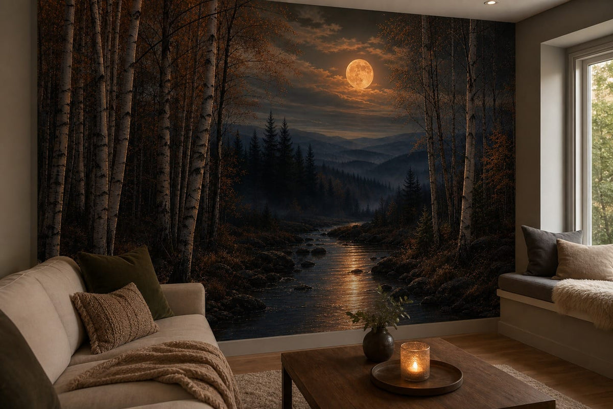 Copper Moon Wallpaper Mural product view