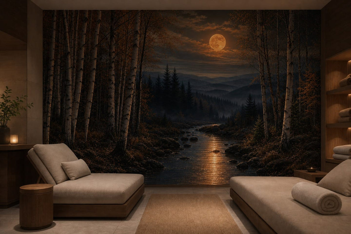 Copper Moon Wallpaper Mural product view