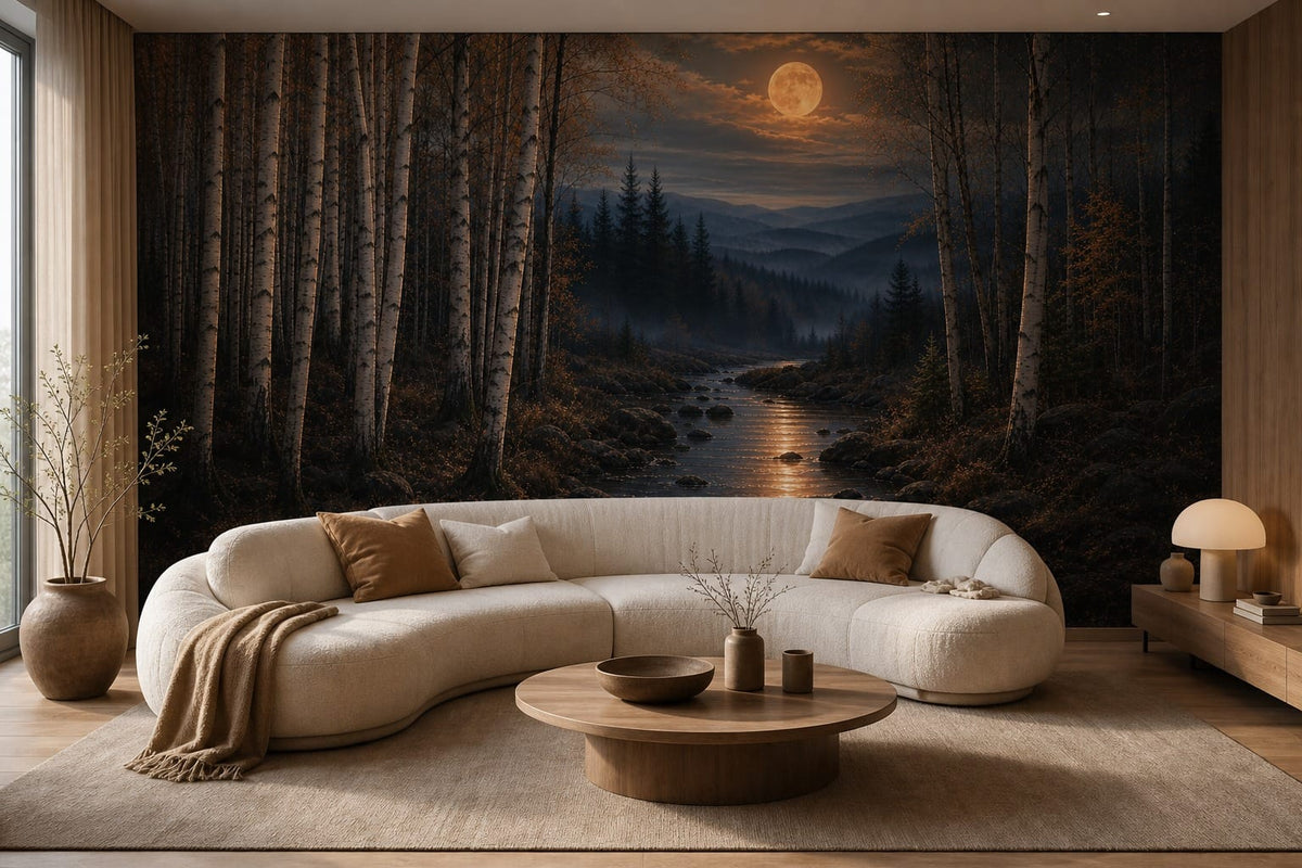 Copper Moon Wallpaper Mural product view