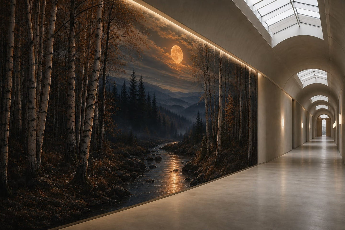 Copper Moon Wallpaper Mural product view
