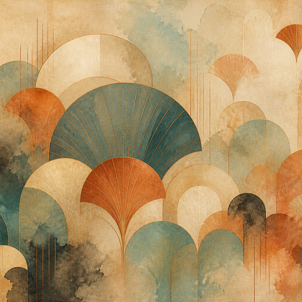 Copper Bar Wallpaper Mural product view