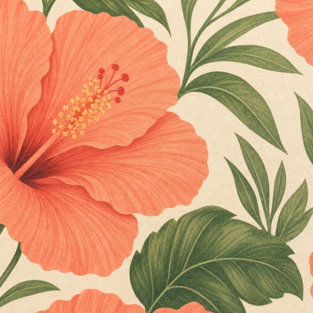 Coral Design Wallpaper Mural product view