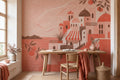 Coral Design Wallpaper Mural