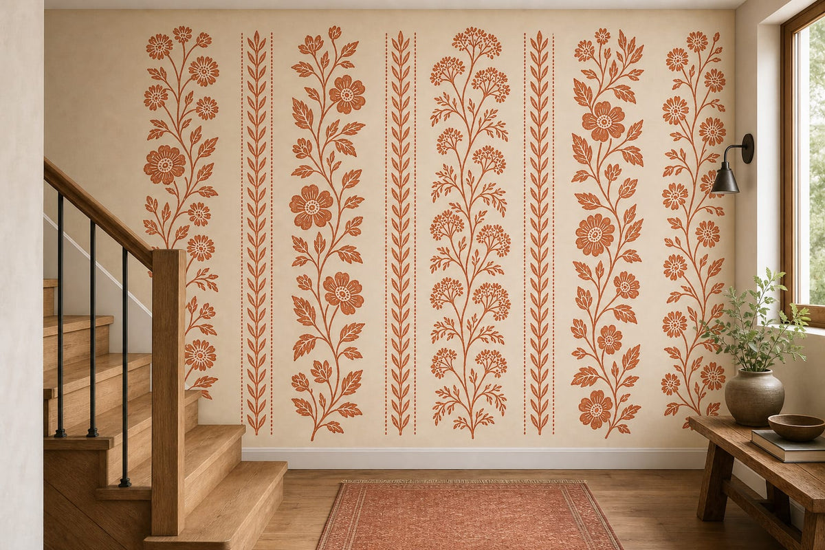 Cream Design Wallpaper Mural product view
