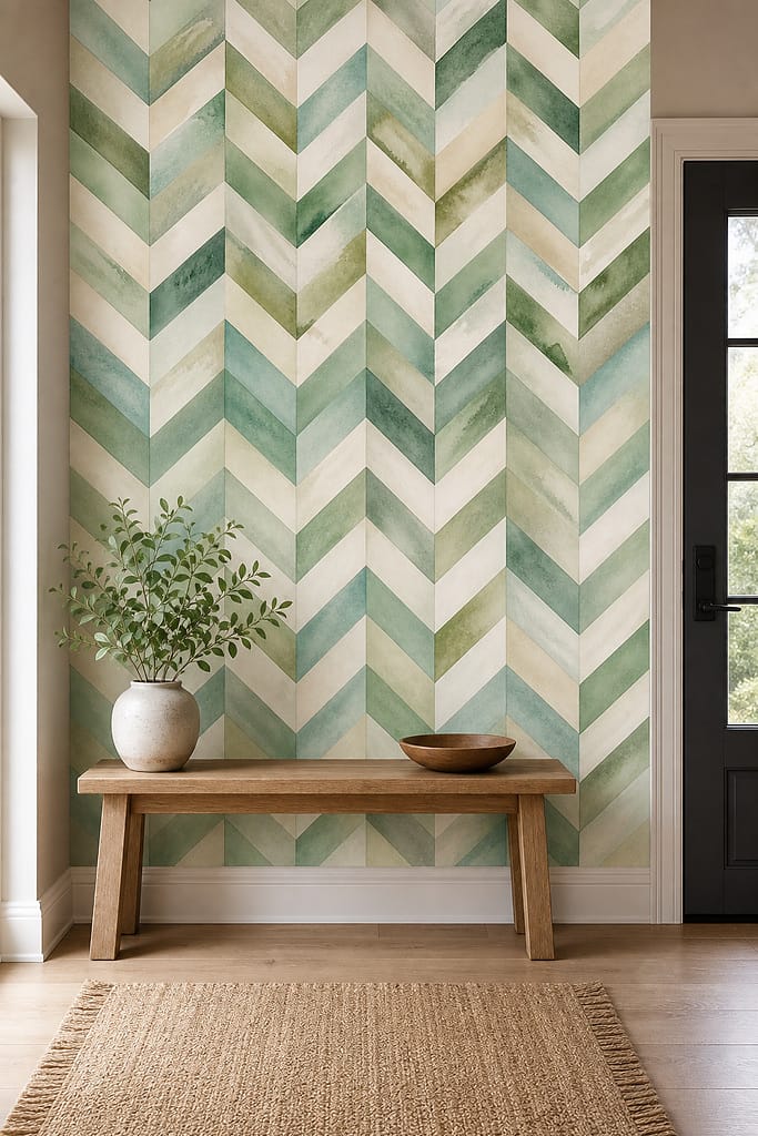 Cream Design Wallpaper Mural product view