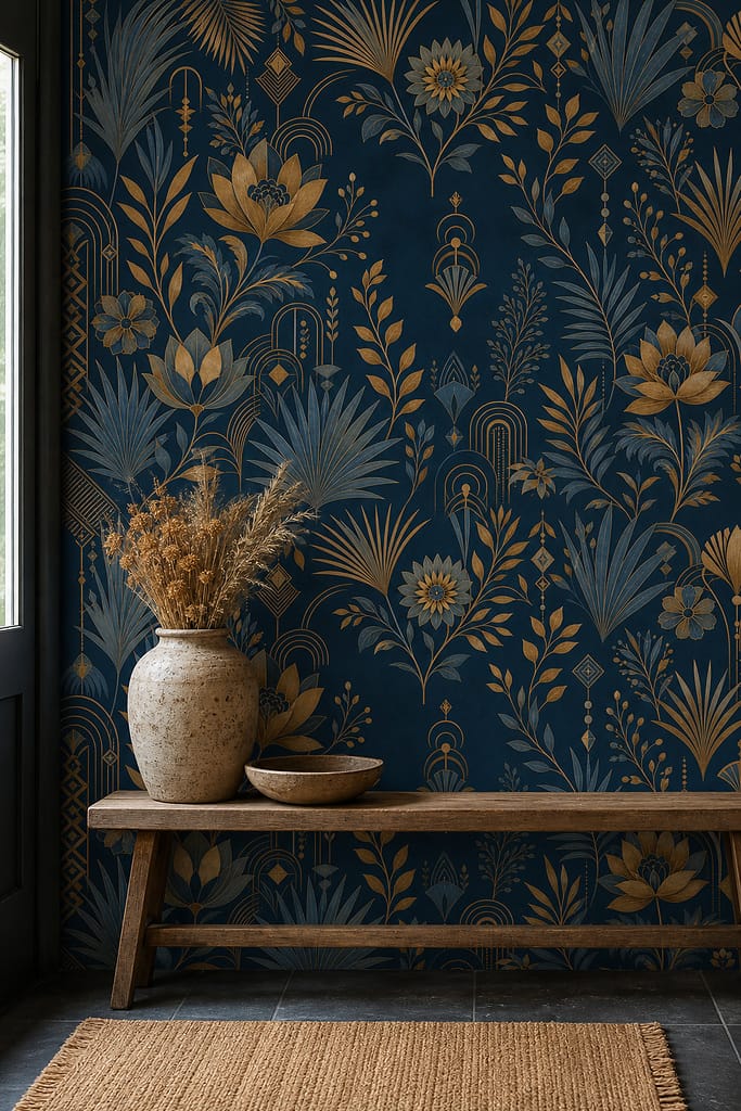 Cream Design Wallpaper Mural product view
